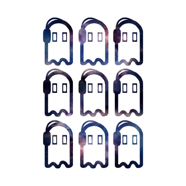 Napstablook Galaxy Design by Deluxion