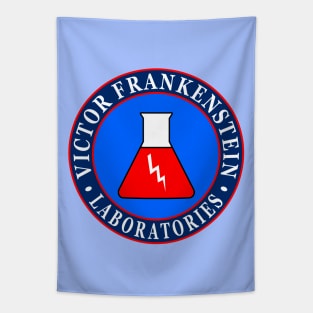 Victor Frankenstein Laboratories Tapestry