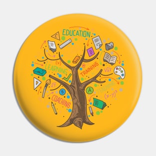 Education Concept Pin