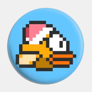 Christmas Flappy Bird Pin