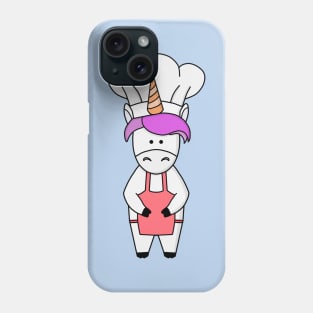 Adorable unicorn cooking Phone Case