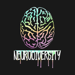 Colorful Neurodiversity Special Education SPED Teacher Gift T-Shirt