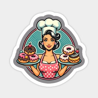 Donut Diva Magnet