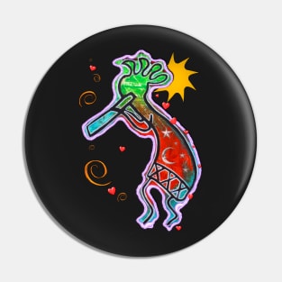 Kokopelli Pin