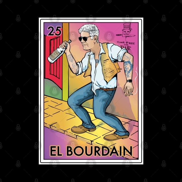 El Bourdain by Pop Art Saints