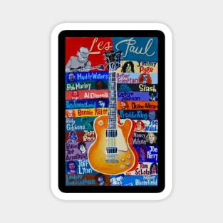 Les Paul Tribute Magnet