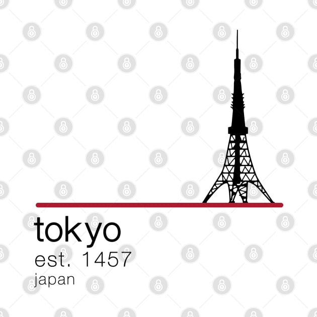 Tokyo Tower by City HiStories