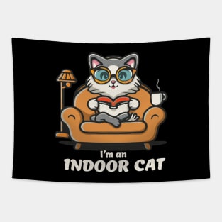 I'm an Indoor Cat. Funny Tapestry