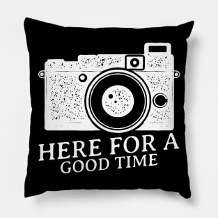 Good time with Camera Pillow