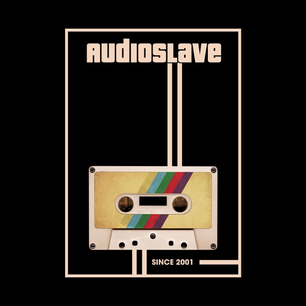 Audioslave Music Retro Cassette Tape by Computer Science