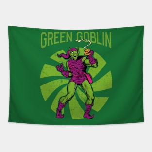 Retro Green Goblin Tapestry