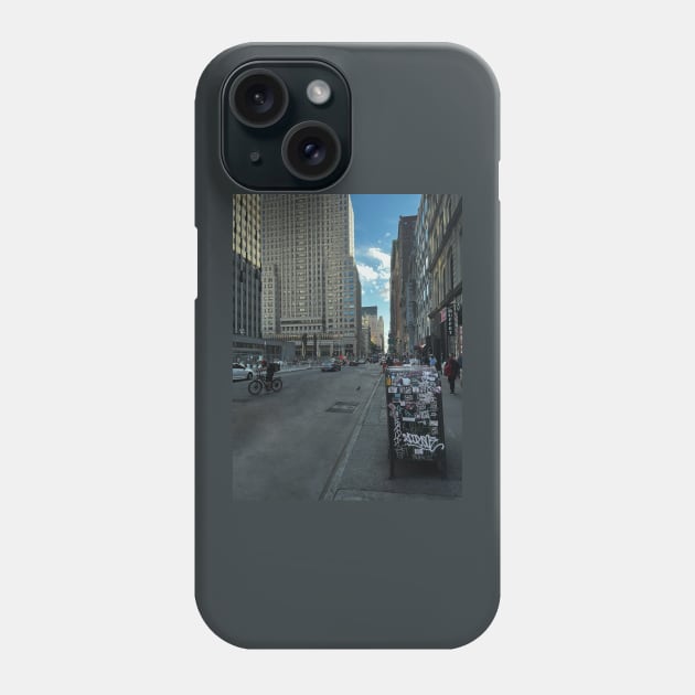 Broadway Tribeca Graffiti Tag Manhattan NYC Phone Case by eleonoraingrid