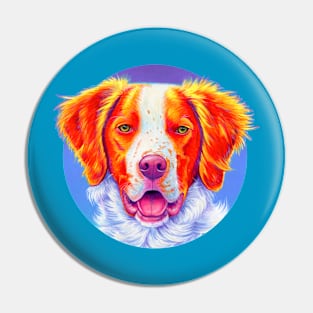 Brittany Spaniel Dog Pin