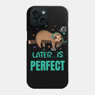 Lazy sloth,lazy days,sleeping all day is amazing. Phone Case