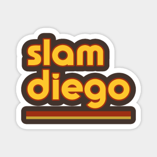 Slam Diego New San Diego Padres Baseball Magnet