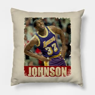 Magic Johnson - NEW RETRO STYLE Pillow