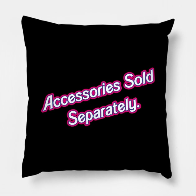 Sold Separately- Barbie 02 Pillow by Veraukoion