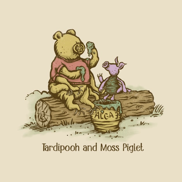 Water Bear and Moss Piglet by kg07_shirts