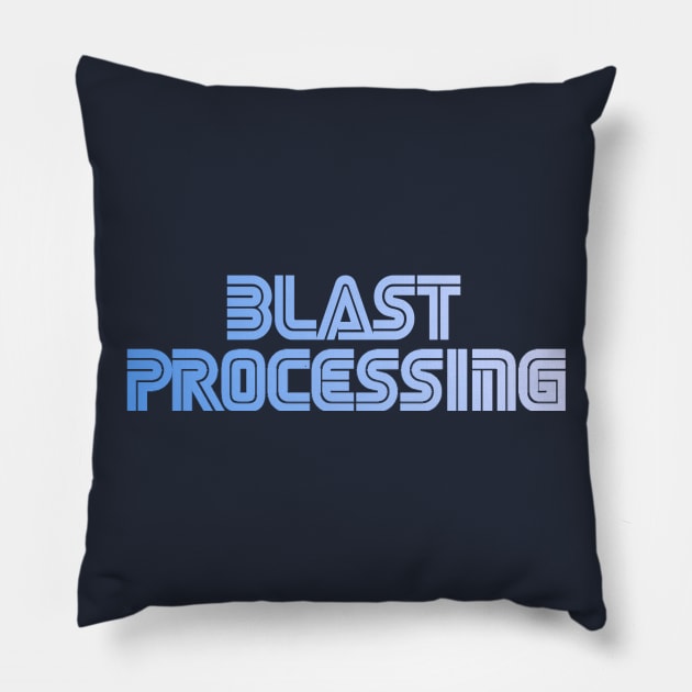 Blast Processing Pillow by bakru84