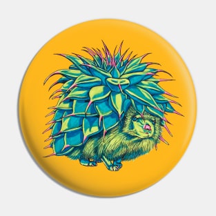 Succulent Hedgehog Pin