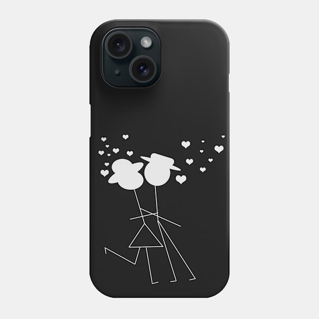 valentine dancers Phone Case by pois