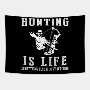 Hunting is Life: Where Waiting Takes Aim! Tapestry