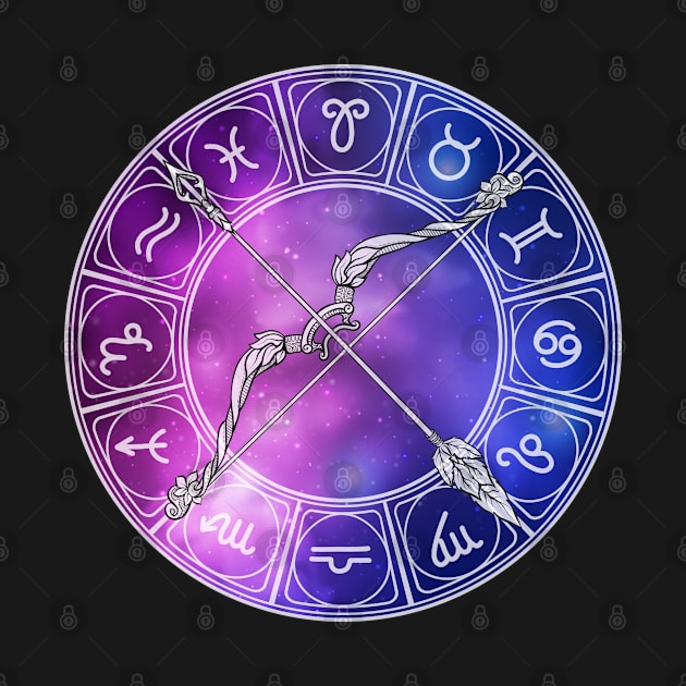 sagittarius zodiac sign by CreativeShirt