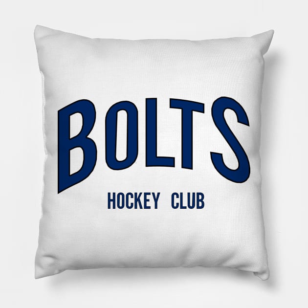 Lightning Hockey Club Bolts Pillow by teakatir