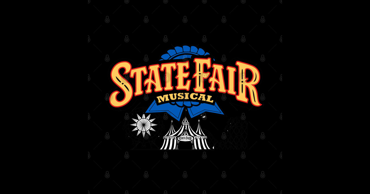 State Fair Musical Iowa State Fair Sticker TeePublic