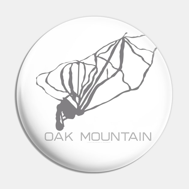 Oak Mountain Resort 3D Pin by Mapsynergy