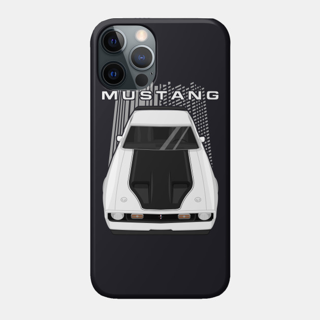 Mustang Mach 1 1971 to 1972 - White - 1972 - Phone Case