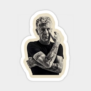 Anthony Bourdain Classic Magnet