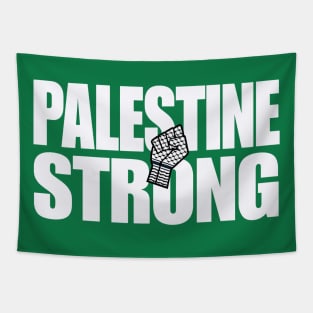 Palestine Strong - Keffiyeh Fist - Back Tapestry