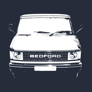 Bedford CF2 classic 1980s light commercial vehicle white T-Shirt