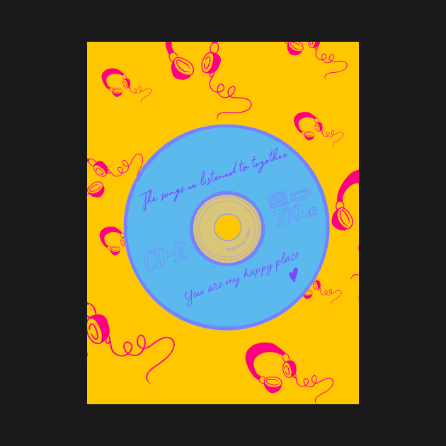 Love Songs We Listened Together  Music Compact Disc Cover by MariamChelidze