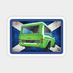 Geo3Doodles Hillman Husky doodle Magnet