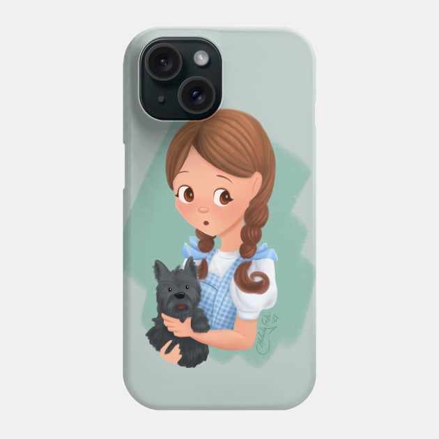 Dorothy & Toto Phone Case by LunarFox