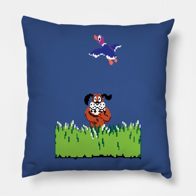 Duck Hunt Pillow by dutyfreak