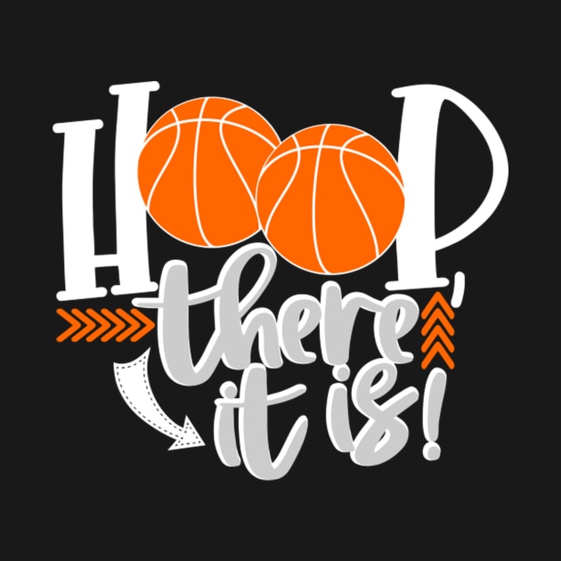 Hoop There It Is Basketball by Weirdcore
