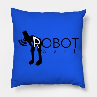 RobotBarf Logo Pillow