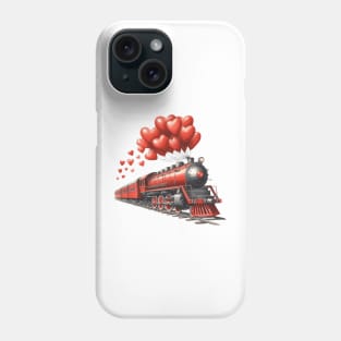 Valentine Train Phone Case