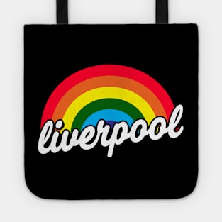 Liverpool Gay Pride LGBT Rainbow Flag Tote