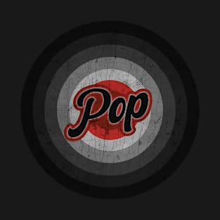 Pop _ Black Vintage T-Shirt