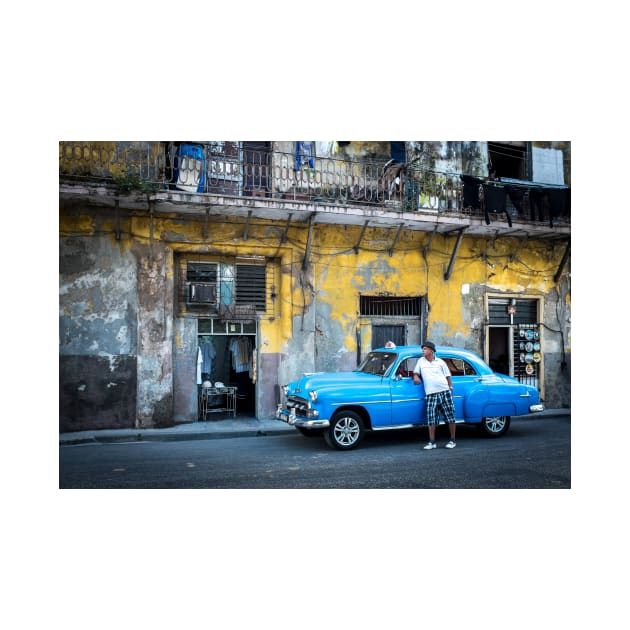 American car from the 50's in Havana, Cuba by connyM-Sweden