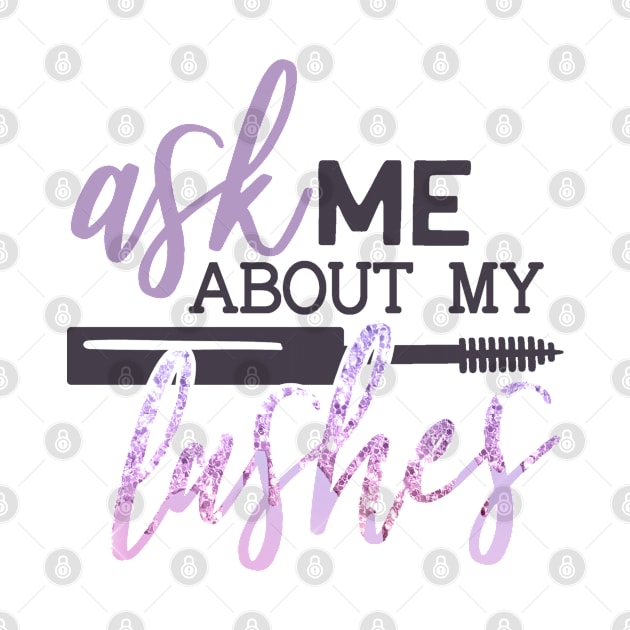 ask me about my lashes by artsytee