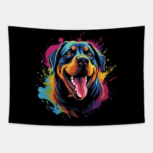 Rottweiler Happiness Tapestry