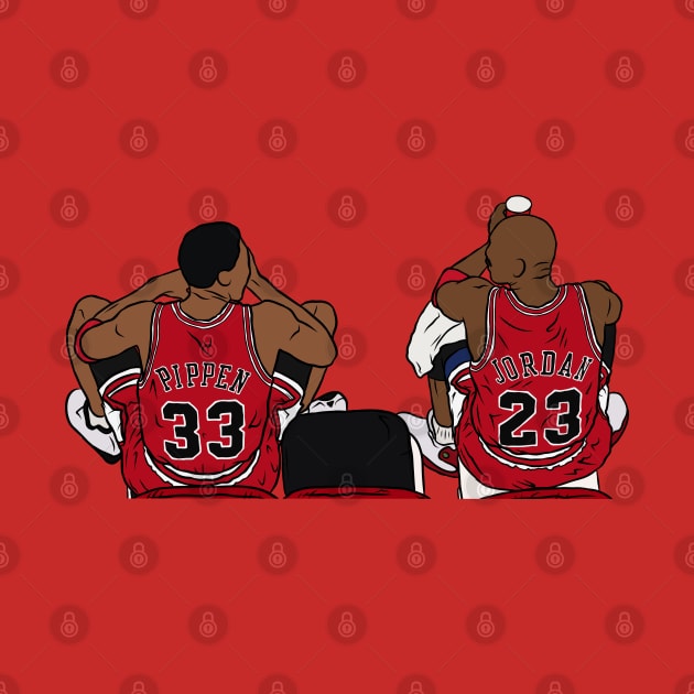 Pippen & Jordan by rattraptees