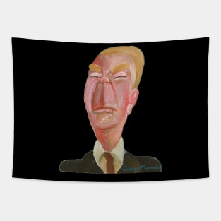 Jorge Luis Borges portrait Tapestry