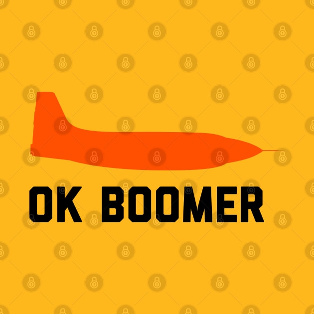 Bell X-1 - OK BOOMER - The first sonic boom! by Vidision Avgeek