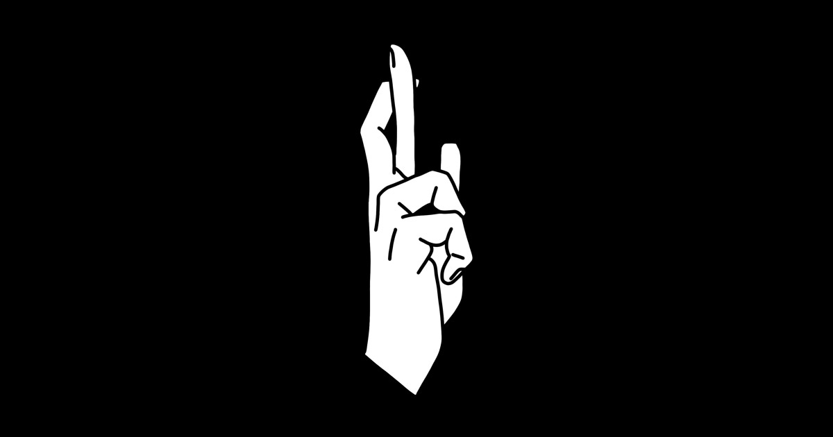Gojo Infinite Void Handsign Gojo Satoru Jujutsu Kaisen Sticker